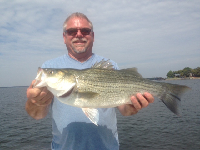 09-27-14 Huges Hybrid with BigCrappie Guides